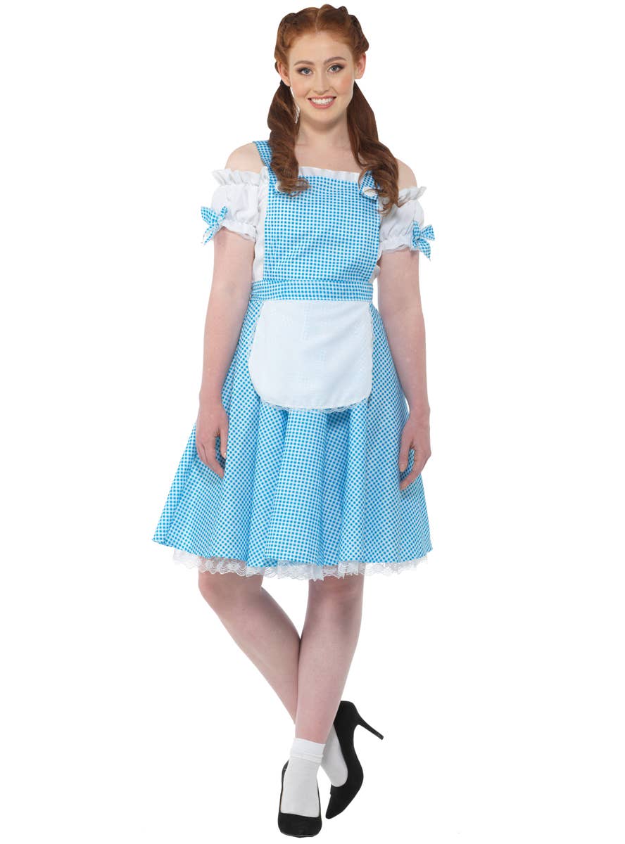 Darling Dorothy Womens Plus Size Wizard of Oz Costume