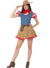Womens Rodeo Cowgirl Western Fancy Dress Costume - Main Image