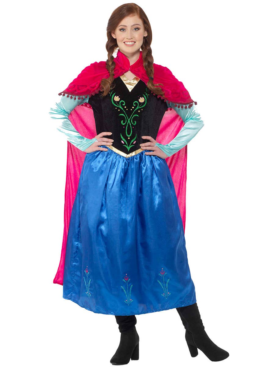 Princess Anna Women's Frozen Costume Alternate Image