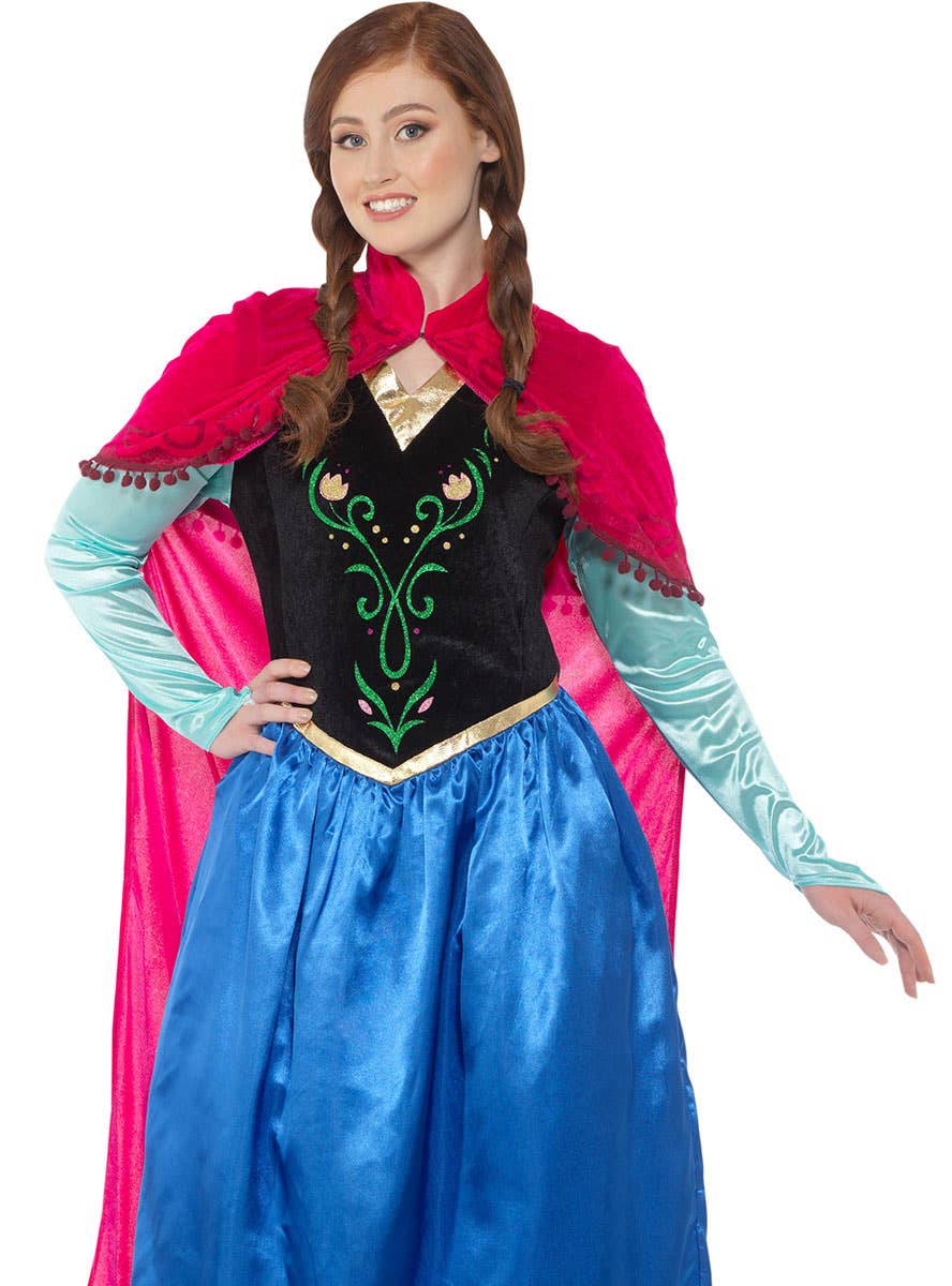 Princess Anna Women's Frozen Costume Close Image