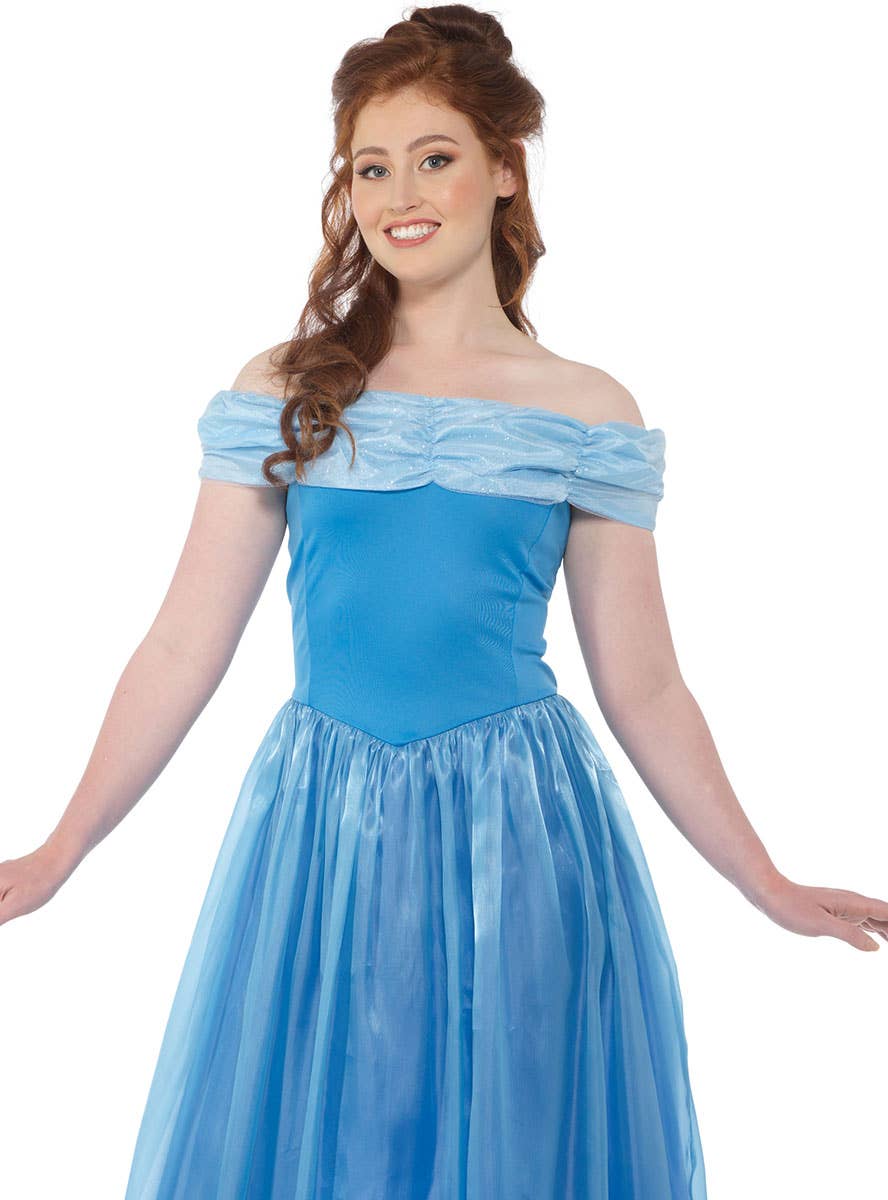 Princess Cinderella Women's Fancy Dress Costume Close Image