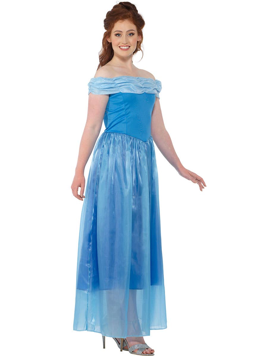 Princess Cinderella Women's Fancy Dress Costume Side Image