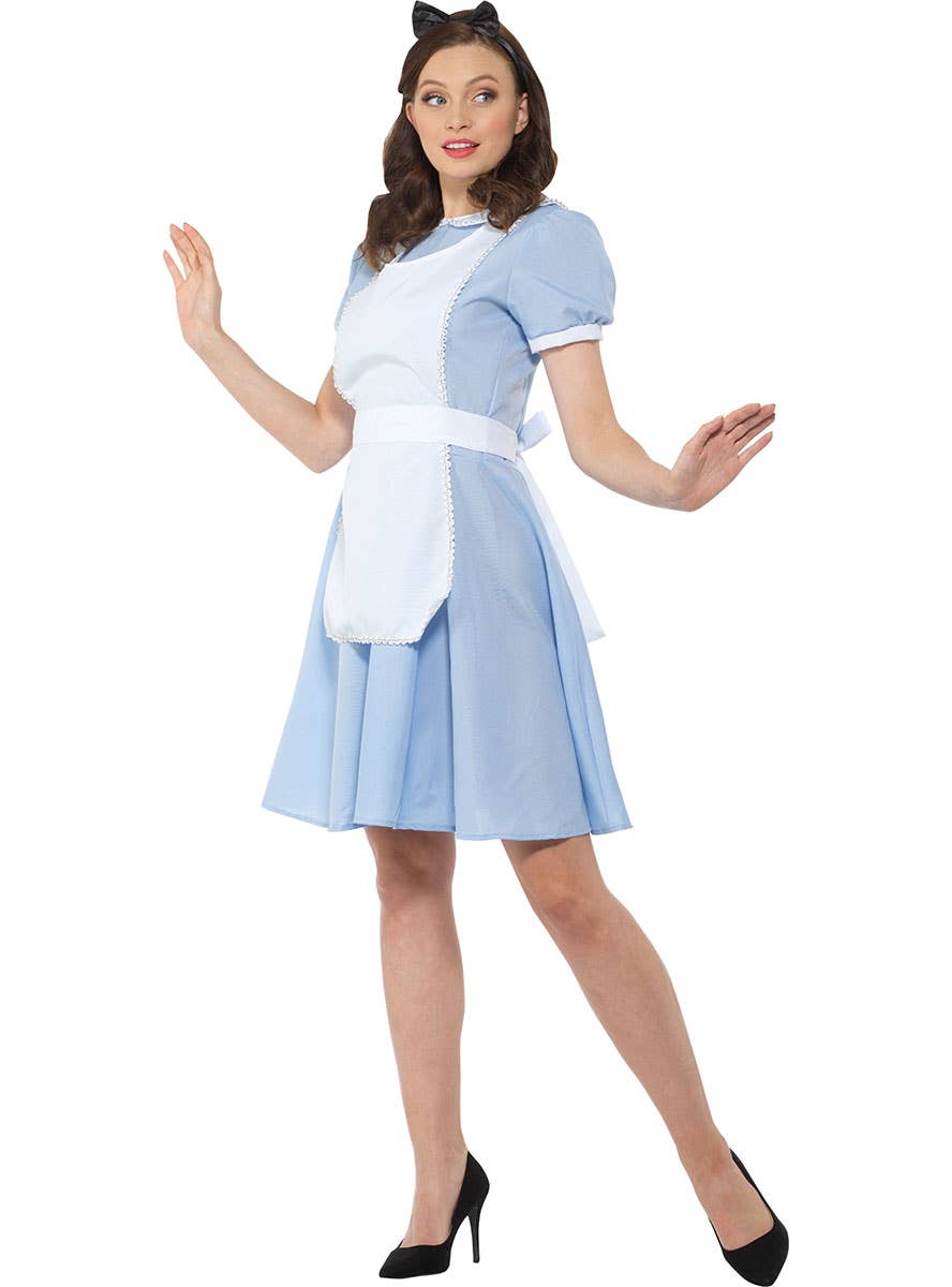 Womens Alice in Wonderland Female Disney Characters Costume - Alternate Image