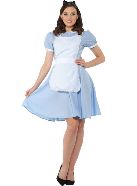 Womens Alice in Wonderland Female Disney Characters Costume - Main Image