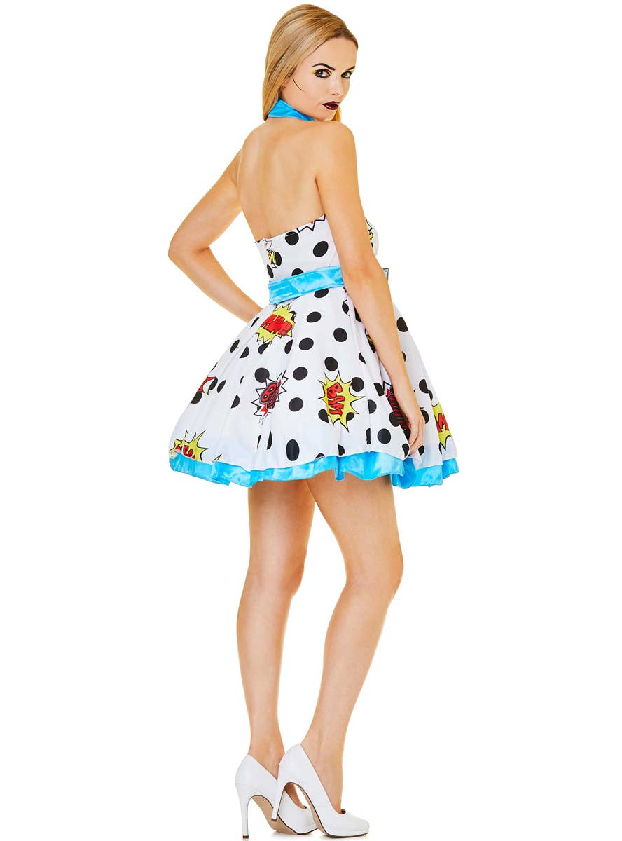 Pop Art Costume for Women - Back Image