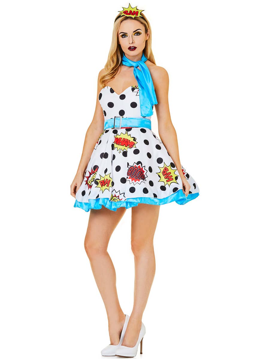 Pop Art Costume for Women - Front Image