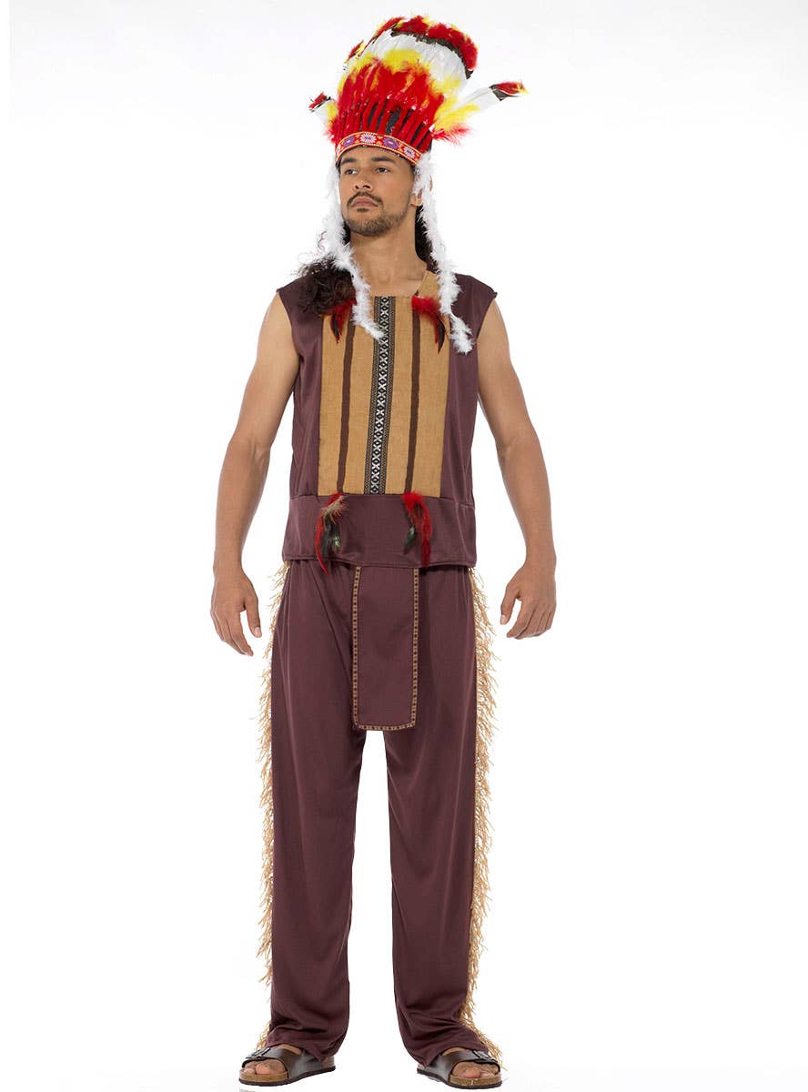 Village People Men's American Indian Costume Alternate Image