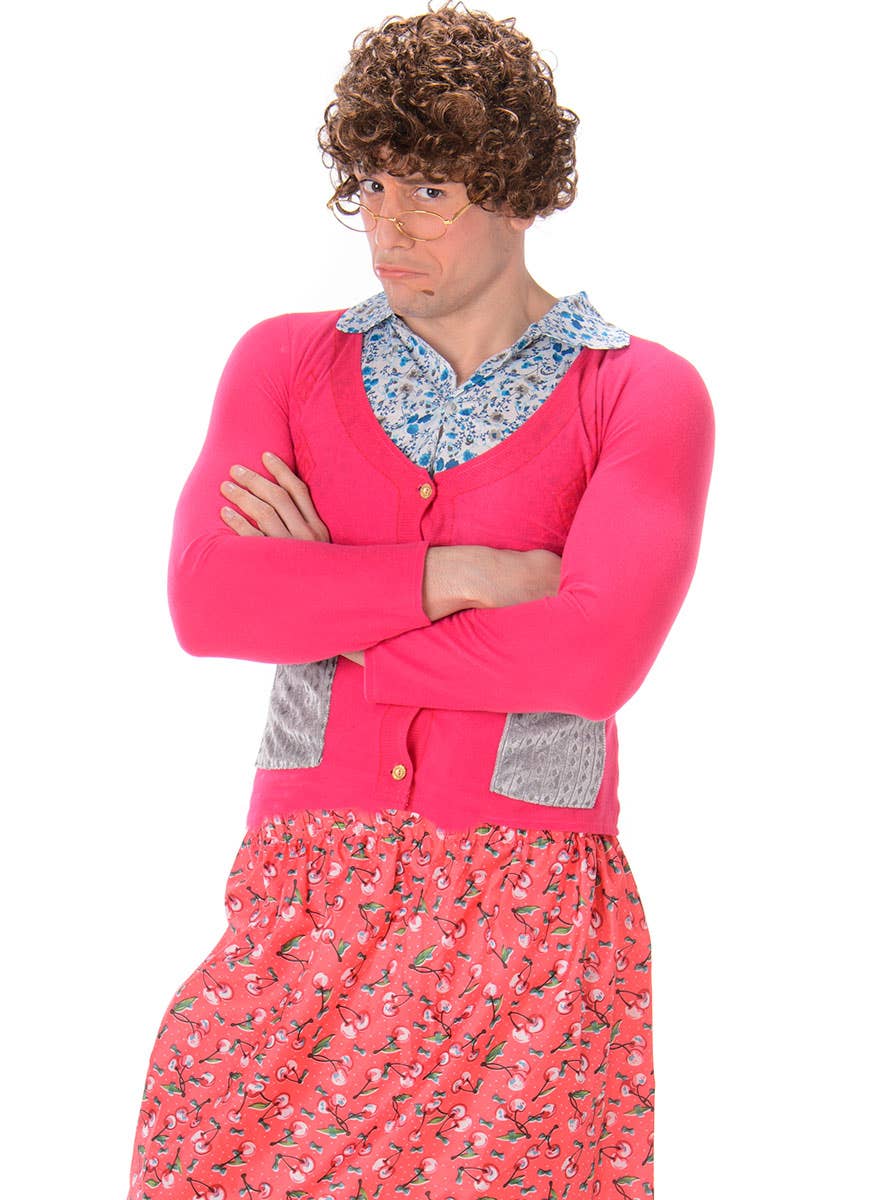 Mrs Browns Boys Men's Fancy Dress Costume Close Image