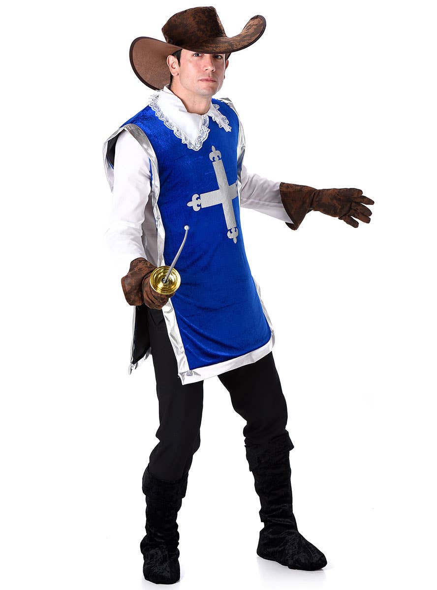 Mens Musketeer Costume | Renaissance Mens Fancy Dress Costume