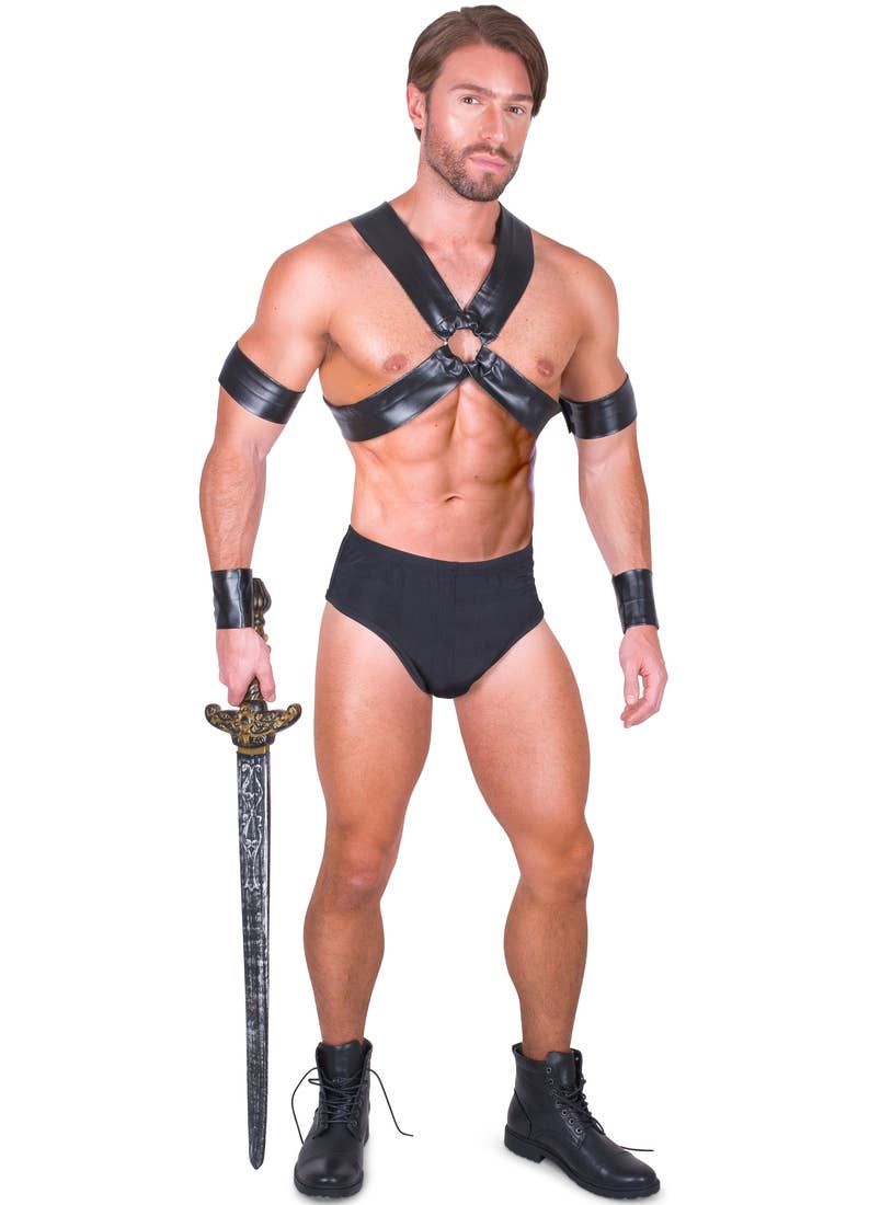 Mad Max Gladiator Costume for Men - Alternate Image