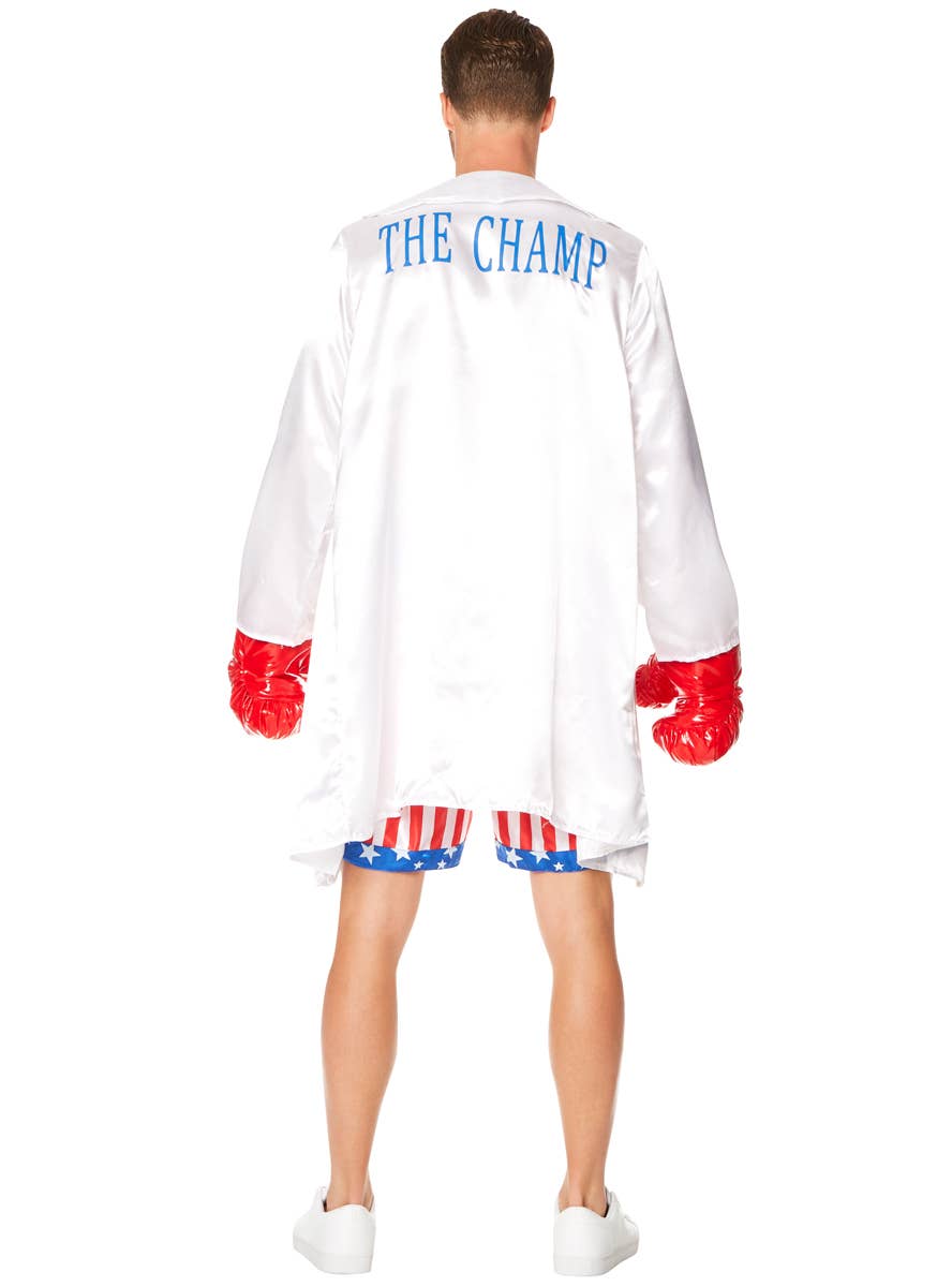 Champion Boxer Men's Costume - Back Image