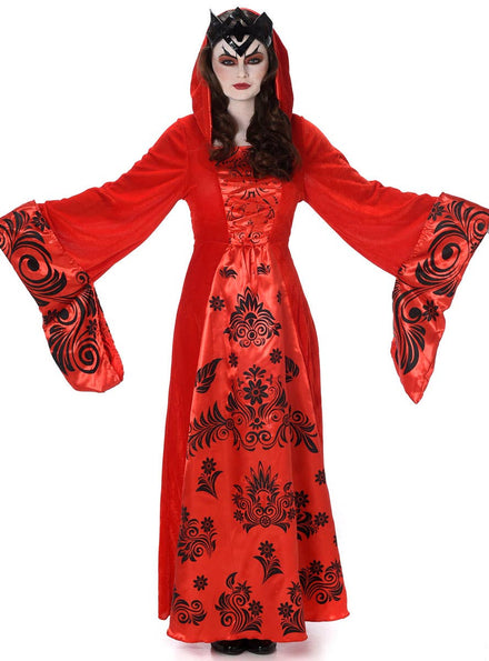 Women's Vampire Queen Halloween Costume Main Image