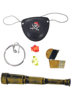 Image of Buccaneer 4 Piece Kid's Mini Pirate Accessory Kit