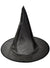 Image of Classic Black Wide Brim Girls Halloween Witch Hat