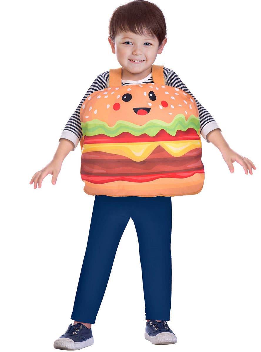 Image of Cheery Big Burger Kids Costume