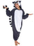 Image of Plush Grey Lemur Kid's Animal Onesie Costume