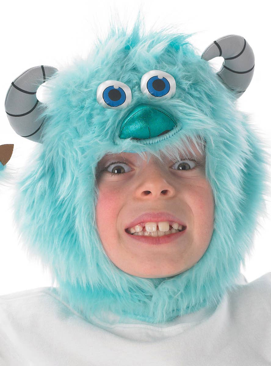 Image of Monsters University Boy's Sulley Costume Kit - Close Mask Image