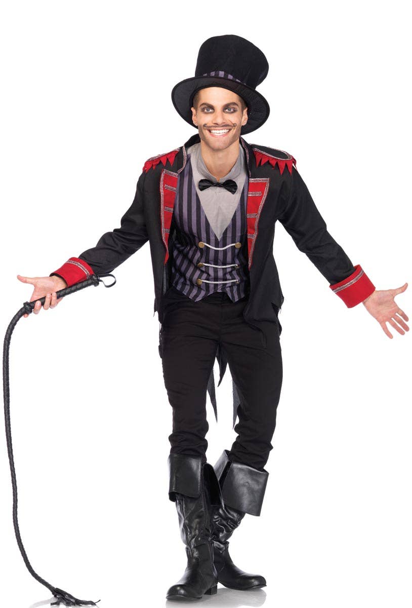 Evil Ringmaster Men's Halloween Costume Alternate View