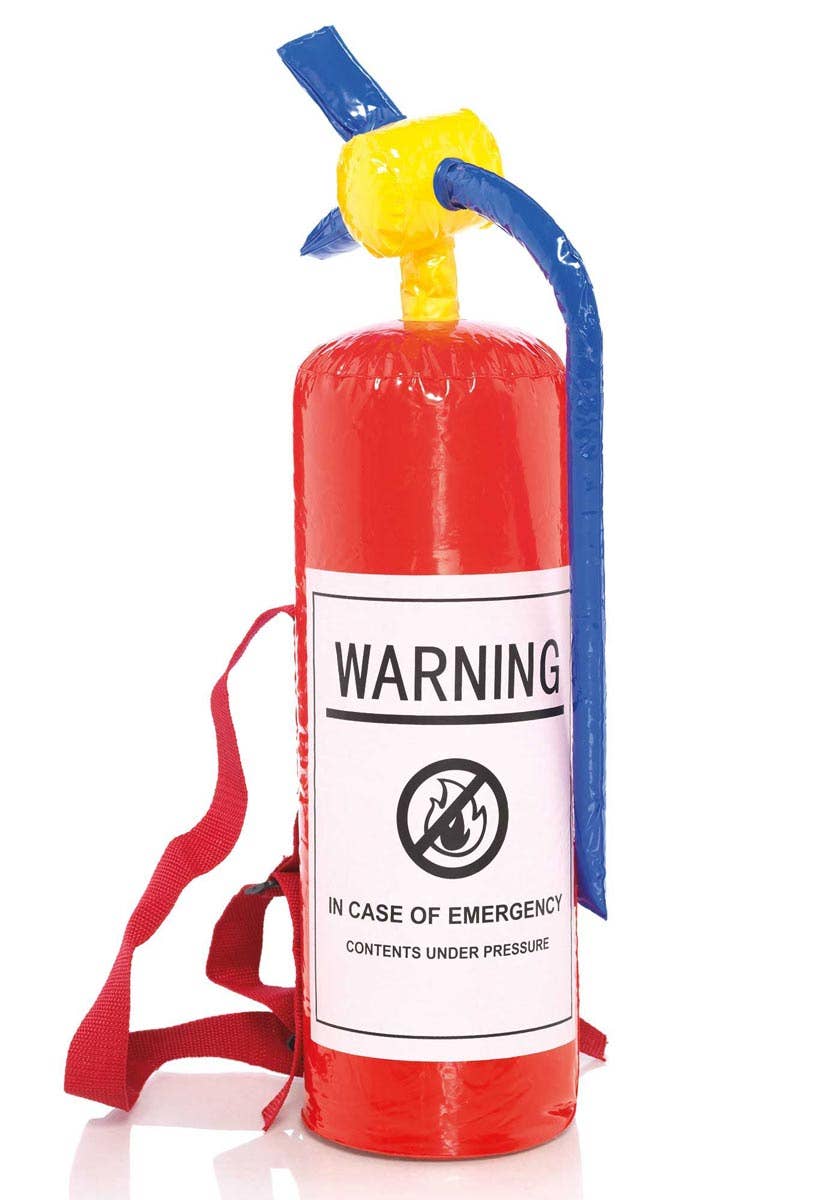 Novelty Inflatable Fire Extinguisher Costume Accessory - Main Image