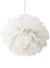 Image of White Paper 50cm Decorative Hanging Puff