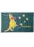 Image of Large 90cm x 150cm Australian Boxing Kangaroo Flag