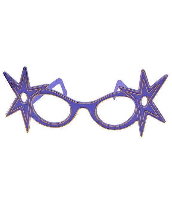 Blue Frame Dame Edna Costume Glasses