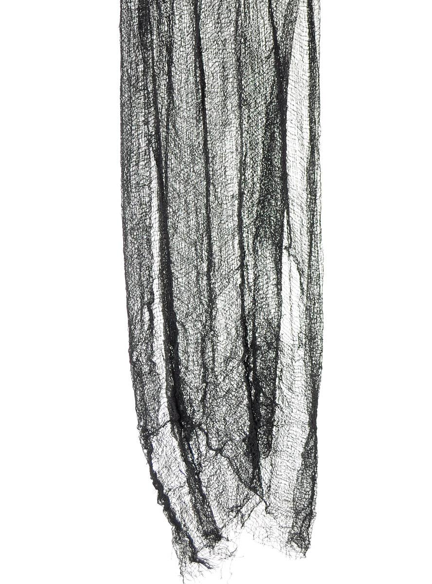 Image of Large 200x120cm Black Netted Gauze Halloween Decoration