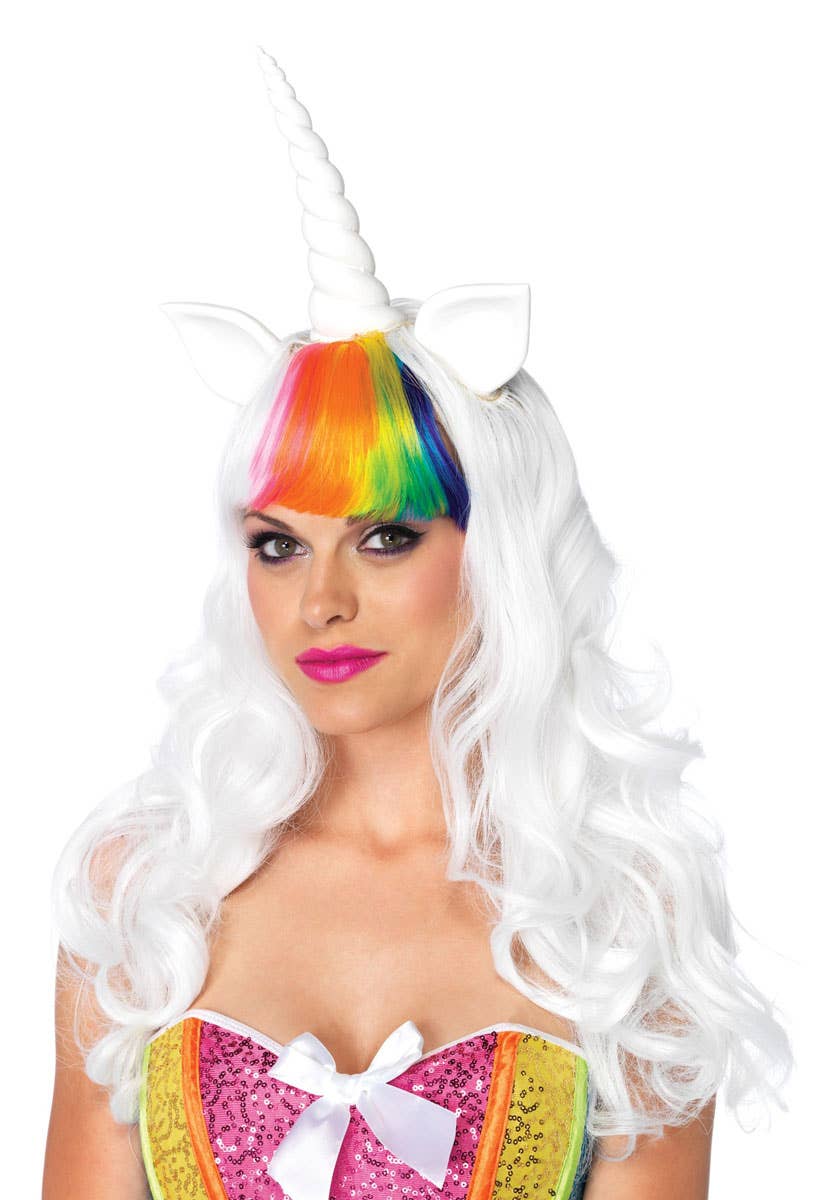 Fantasy Unicorn Wig and Tail Costume Kit Alternate Image 3