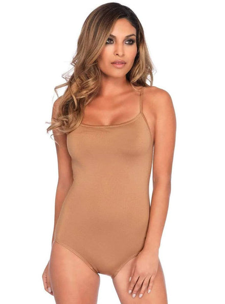 Womens Nude Bodysuit Costume Basic - Front Image