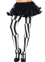 Optical Illusion Clown Stockings Front View