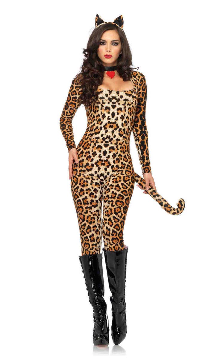 Sexy Leopard Women's Fancy Dress Costume Image 7