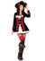 Pirate Captain Womens Costume - Front Main Image