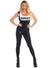 Women's Sexy SWAT Officer Jumpsuit Costume - Main Image