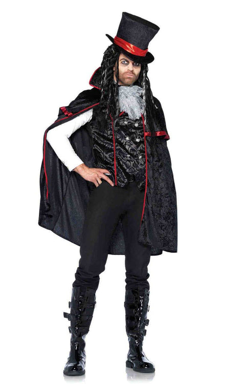 Classic Gothic Vampire Men's Halloween Costume