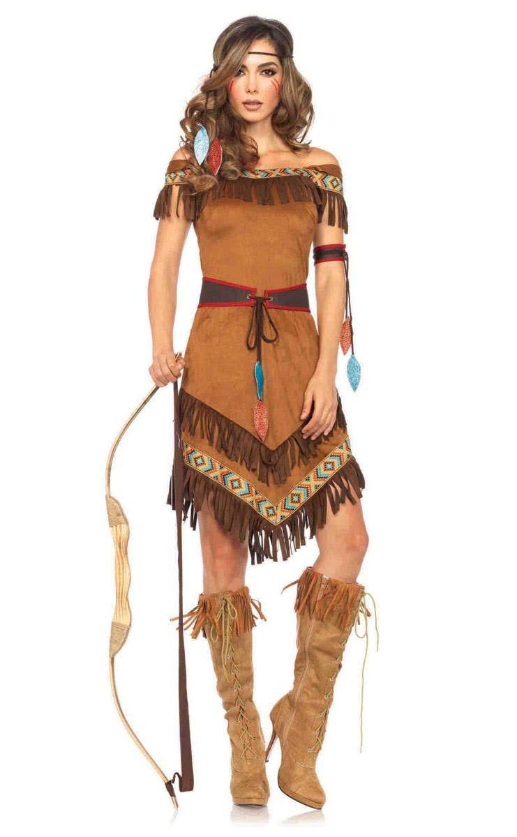 American Indian Sexy Women's Costume Front View