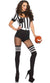 No Rules Womens Sexy Sports Referee Umpire Costume - Main Image