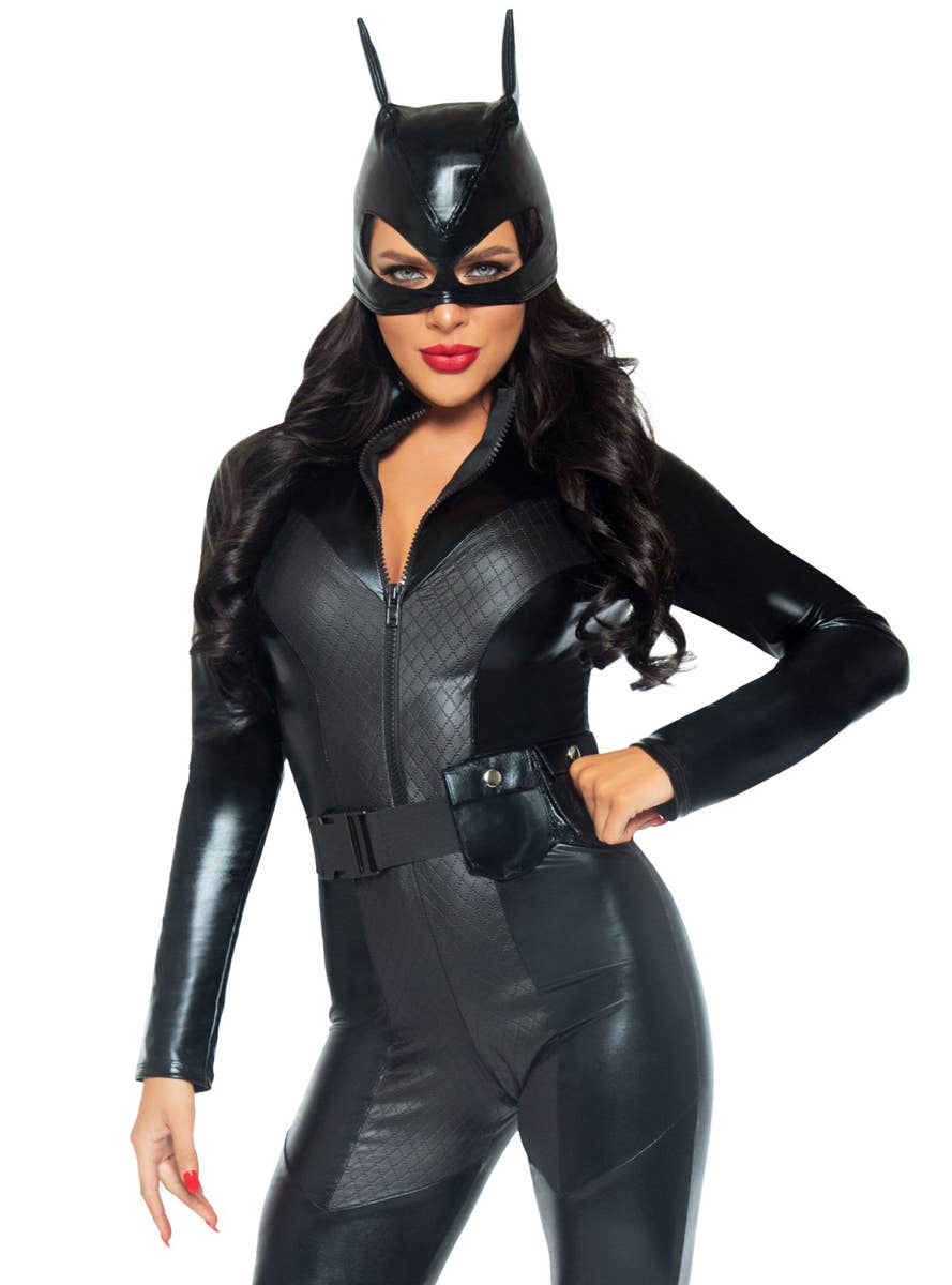 Sexy Catwoman Costume for Women - Close Front Image