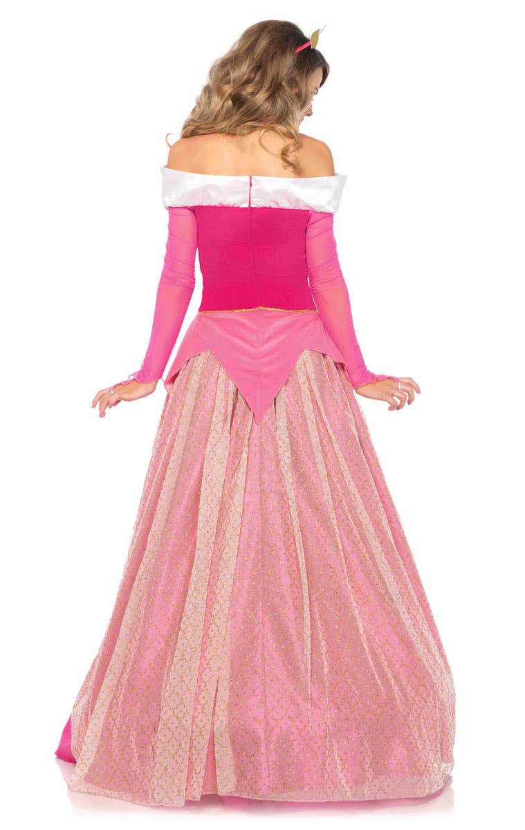 Sleeping Beauty Deluxe Women's Disney Princess Costume Back Image