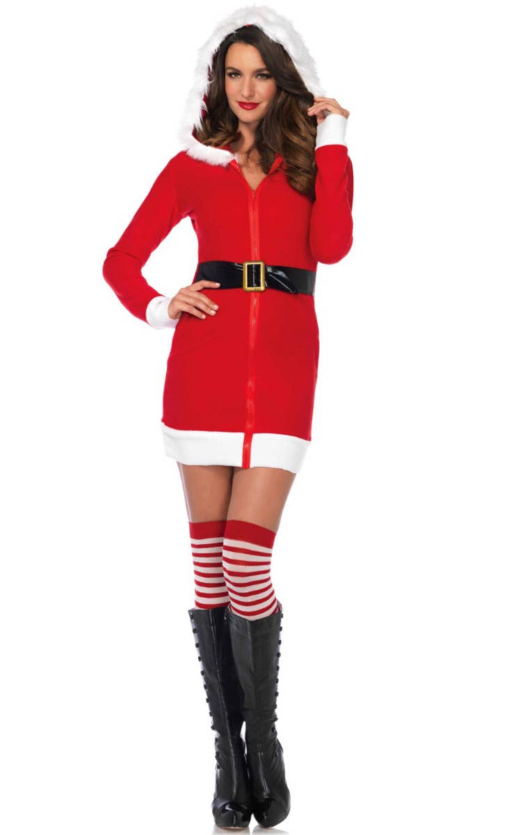 Cozy Santa Women's Sexy Christmas Costume Main Image