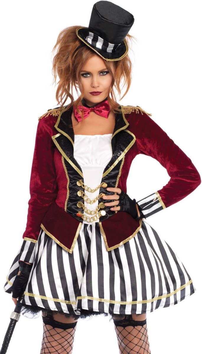 Women's Sexy Night Ringmaster Fancy Dress Costume - Image 5