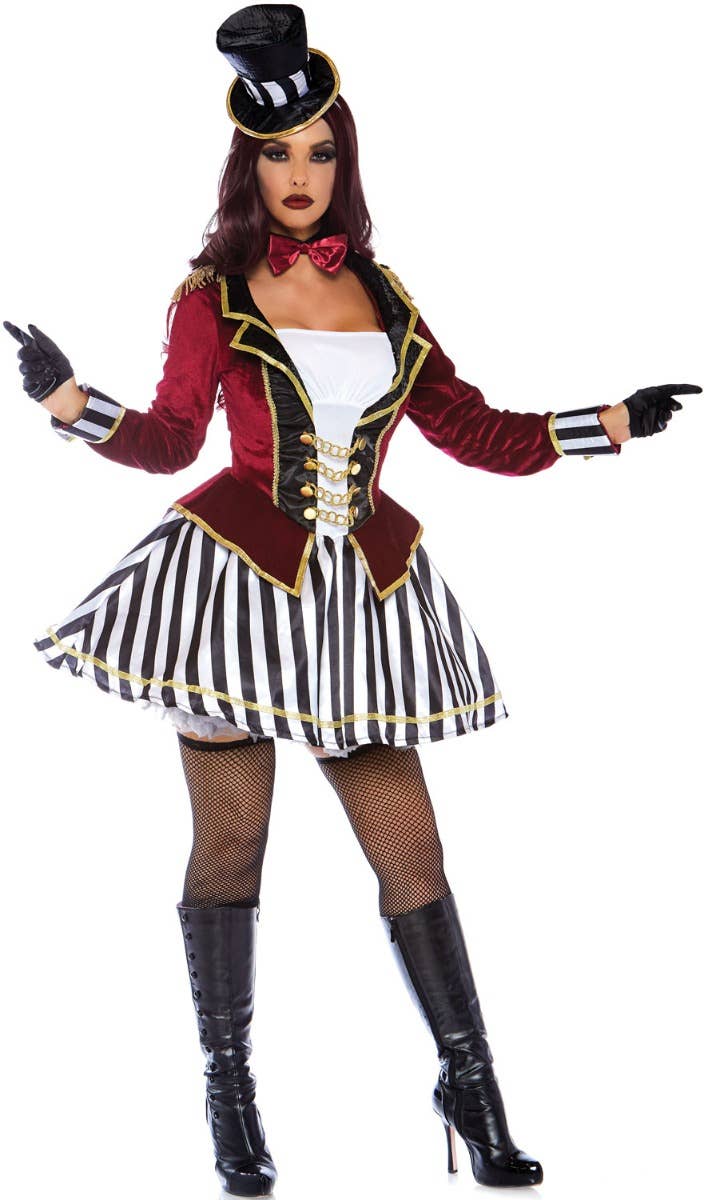 Women's Sexy Night Ringmaster Fancy Dress Costume - Image 7