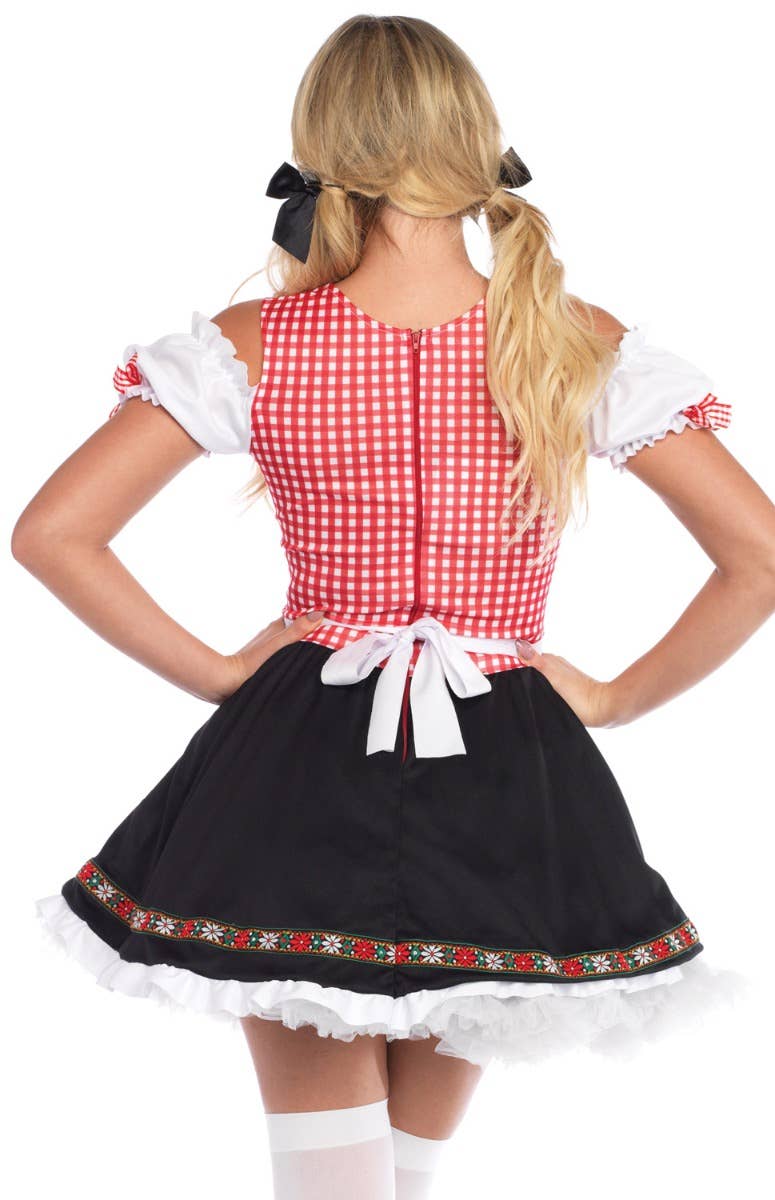 Leg Avenue Women-s Oktoberfest Beer Girl Sexy Costume - Close Back View