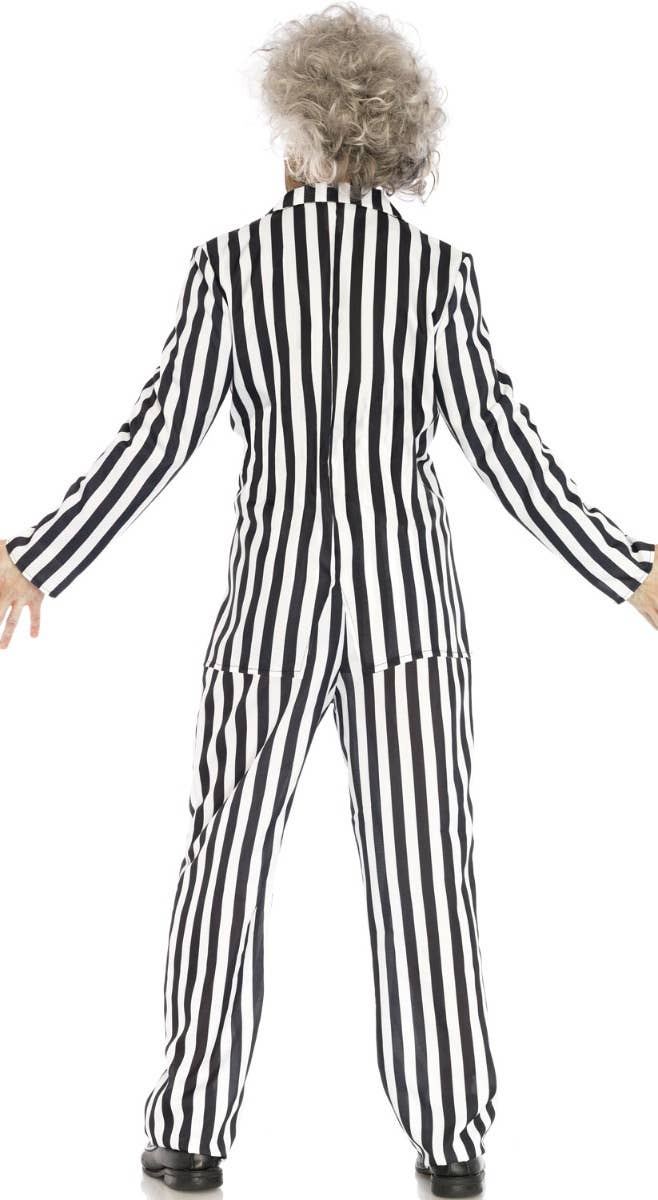 Men's Beetle Boss Beetlejuice Inspired Halloween Fancy Dress Costume Back Image