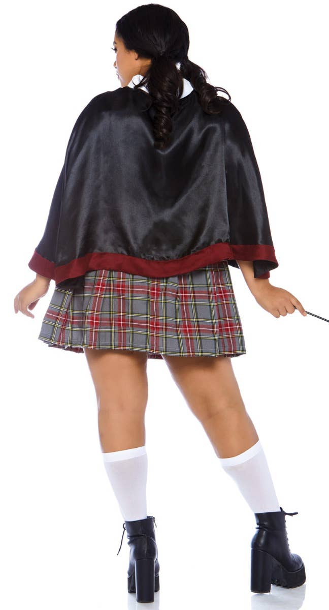 Sexy Women's Plus Size Hermione Granger Costume Back View