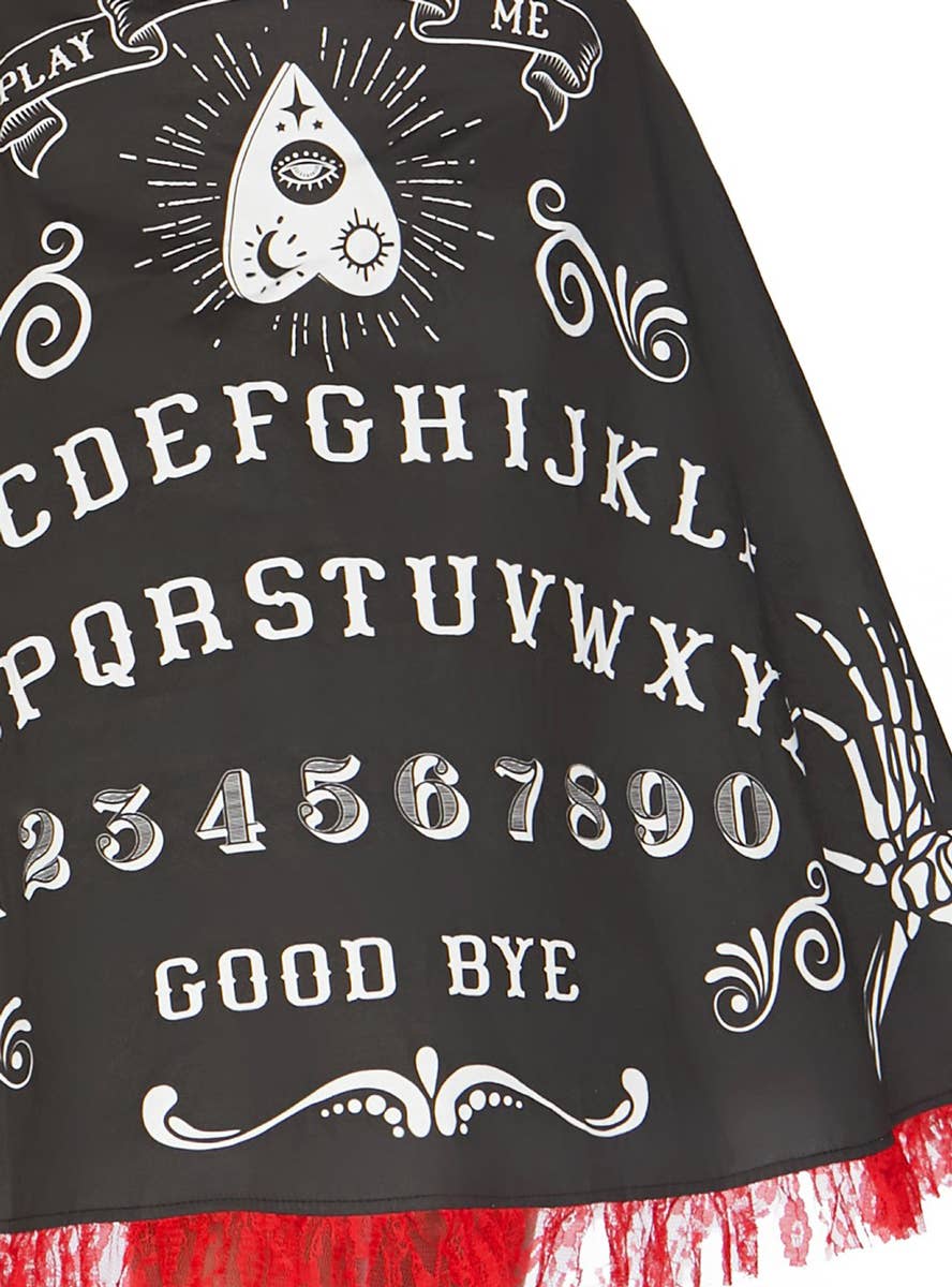 Women's Ouija Board Halloween Costume Close Front Image 2