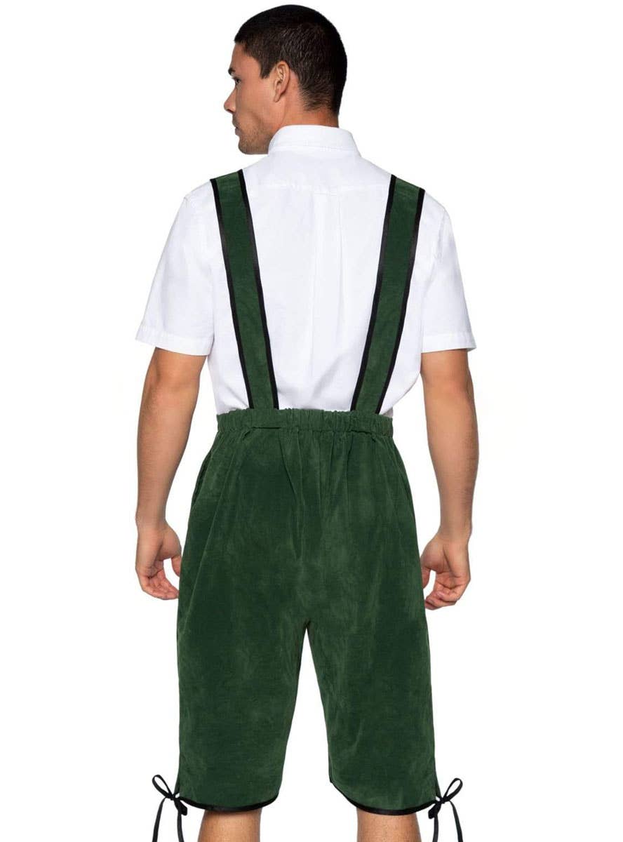 Mens Green Beerfest Guy Costume | Lederhosen Oktoberfest Mens Costume