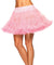 Women's Ruffled Thigh Length Pink Costume Petticoat