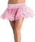 Pink Lace Trimmed Women's Tulle Costume Petticoat