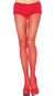 Red Fishnet Sexy Costume Pantyhose
