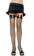 Gangster Dollar Sign Thigh High Costume Stockings Front View